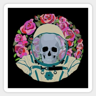 Bone Astronaut Sticker